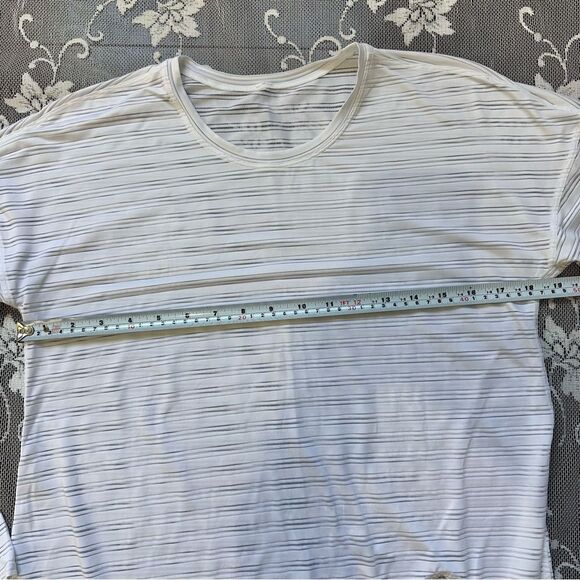 Lululemon Tie Your Practice Long Sleeve Top In White - Picture 12 of 13